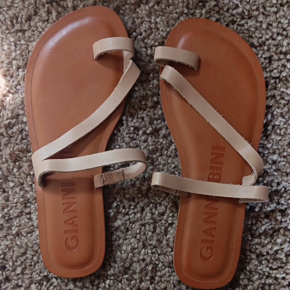 Gianni Bini Leather Sandals